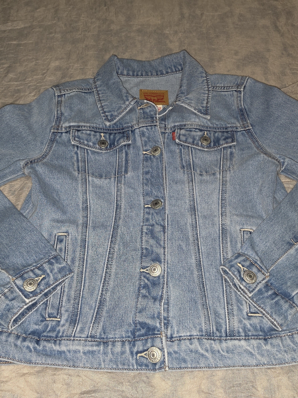 Levi's Light Wash Blue Kids Denim Jacket